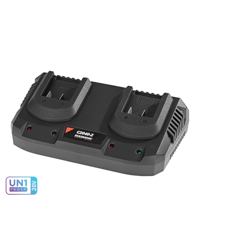 C2040-2_img_01-3 Φορτιστής Μπαταρίας Διπλός Li-Ion 4Ah 20V (C2040-2) - Image 1