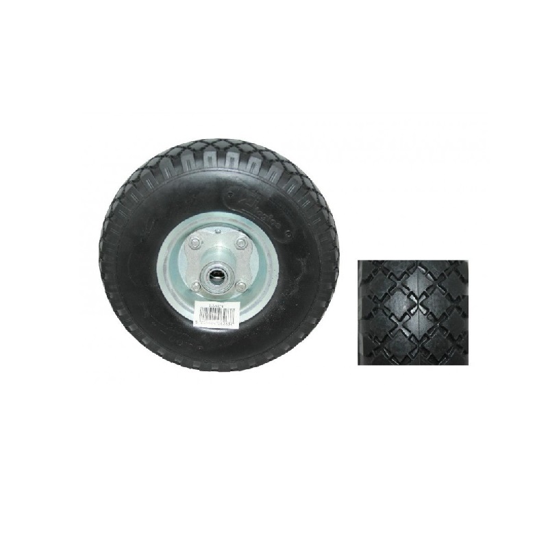 trochos-afroy-metalikh-zanta-300-4-monos-afalos-axonas-16mm Τροχός Αφρού (Μεταλική Ζάντα) 3.00 - 4 Κοντός Αφαλός Άξονας 16mm - Image 1