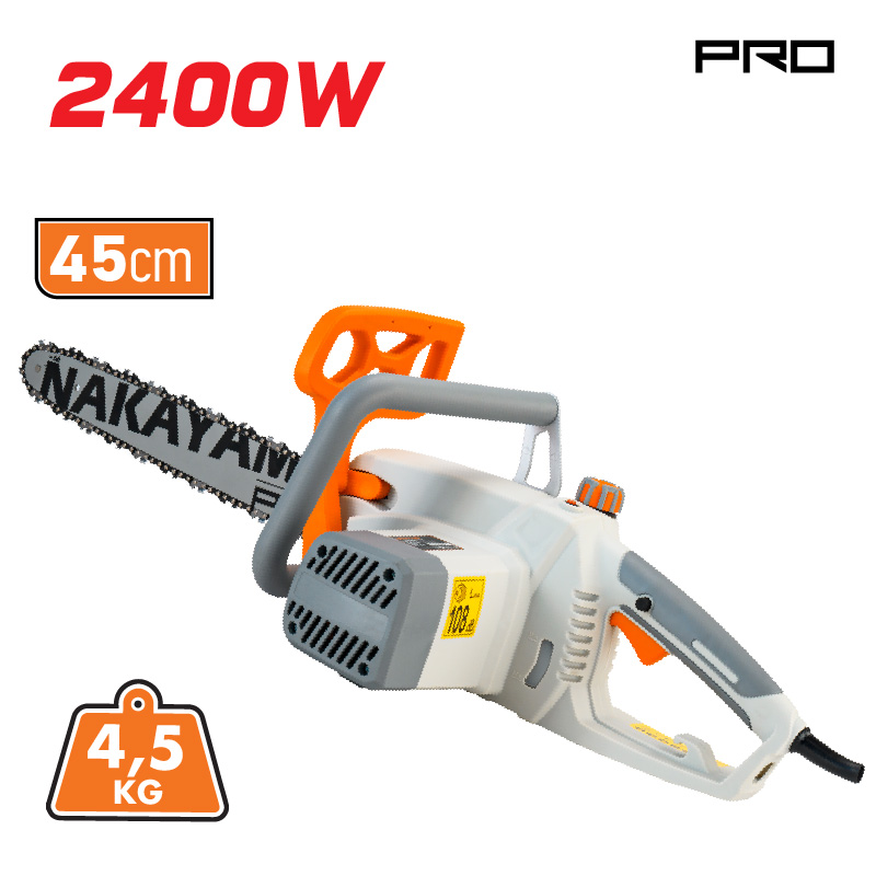 nakayama_EC2350 Αλυσοπρίονο Ηλεκτρικό 2400W 450mm EC2350 NAKAYAMA PRO - Image 1