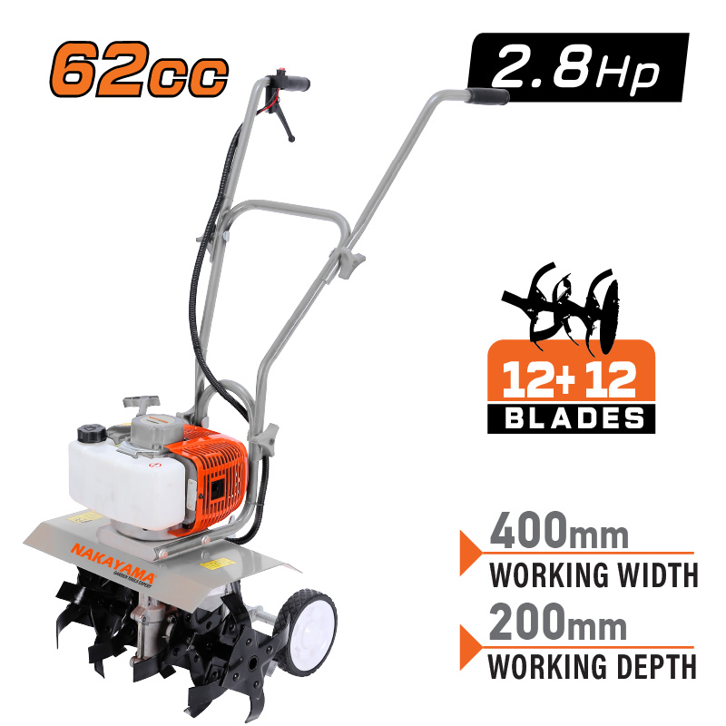 MB2620 Σκαπτικό Δίχρονο 62cc 2.8Hp Πλάτος 40cm NAKAYAMA MB2620 - Image 1