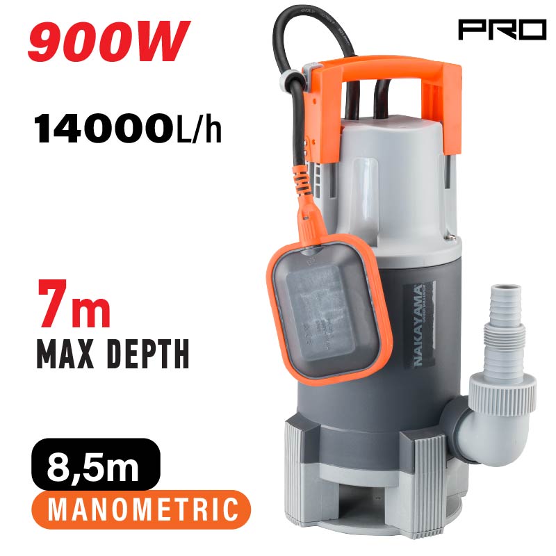 NP1040 Αντλία Ακάθαρτων 900W NAKAYAMA PRO NP1040 - Image 1
