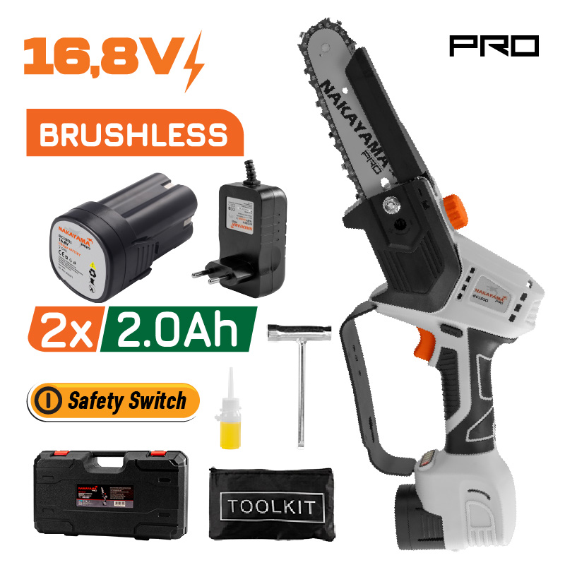 nakayama_EC1510 Κλαδευτικό Αλυσοπρίονο Μπαταρίας 16.8V Brushless EC1510 NAKAYAMA Pro - Image 1