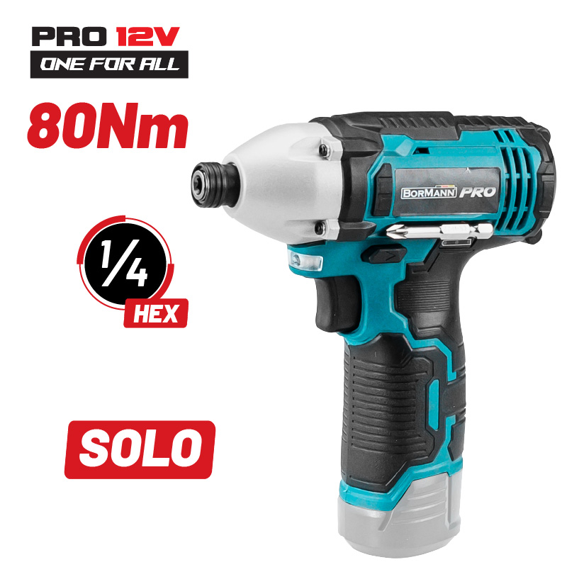 032816 Παλμικό Κατσαβίδι Μπαταρίας 12V SOLO BORMANN PRO BBP2300 - Image 1