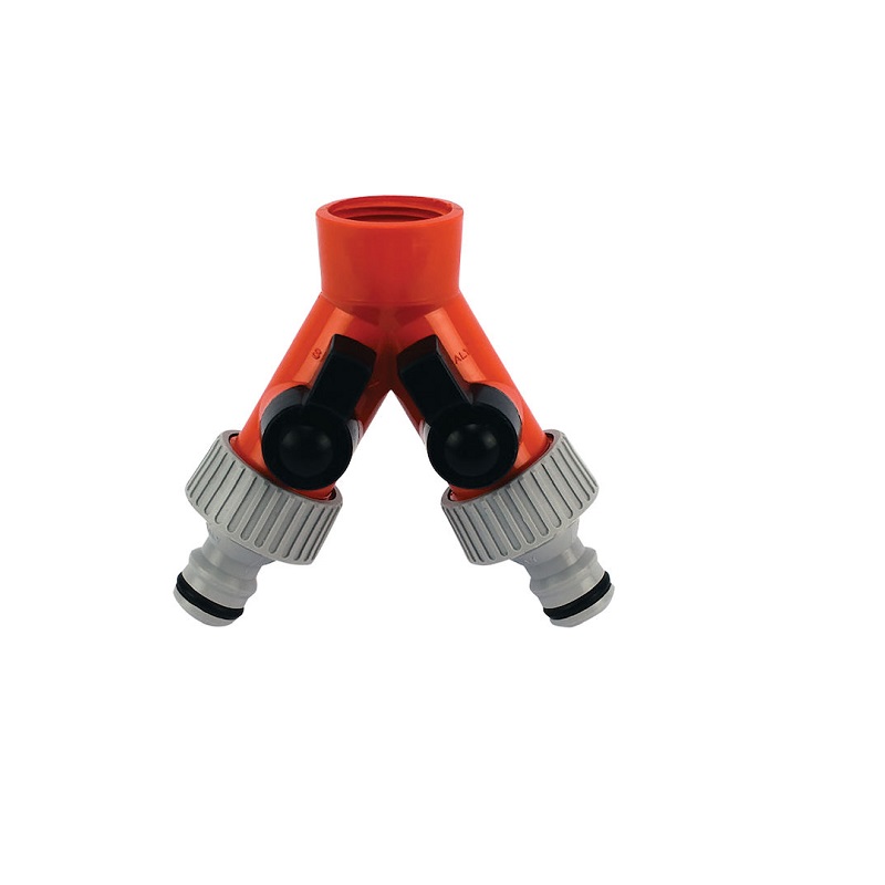 siroflex 44352 Διακλαδωτής Ύψιλον Με Διακόπτη Και Θηλυκό Σπείρωμα SIROFLEX 4435/2 - Image 1
