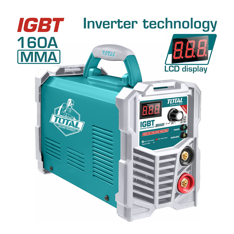 TW21605 Επαγγελματική Ηλεκτροσυγκόλληση Inverter 160A TOTAL TW21605 - Image 1