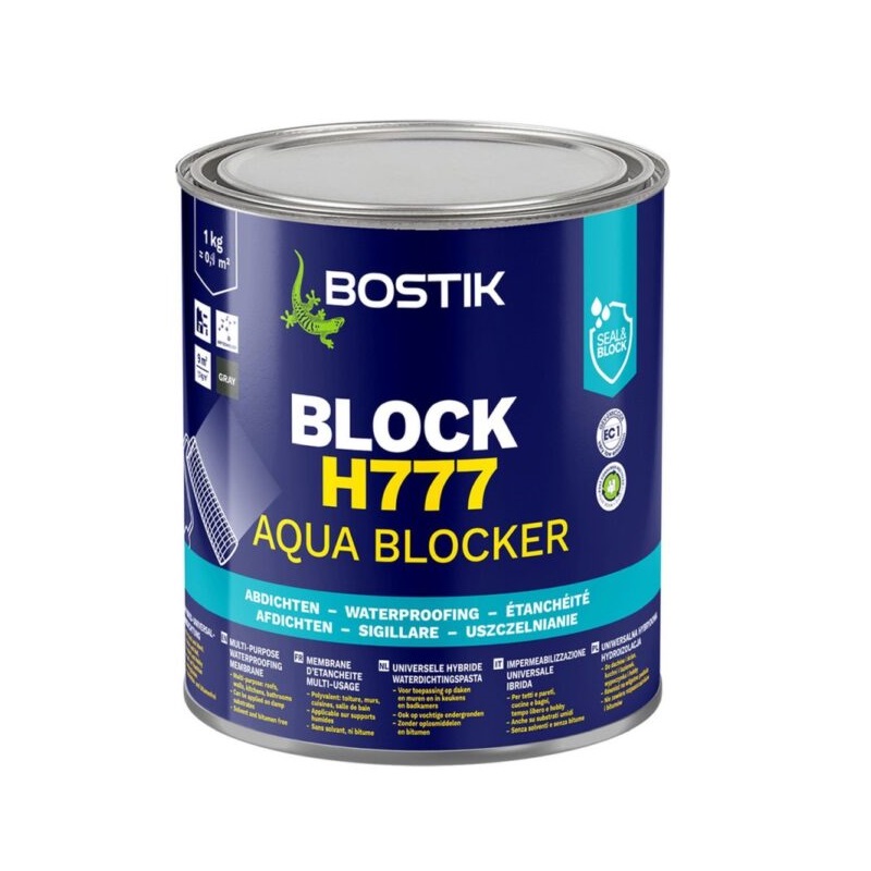 Α-Α4602-600x600 Επαλειφόμενη Μεμβράνη AQUA BLOCKER H777 1Kg BOSTIK - Image 1