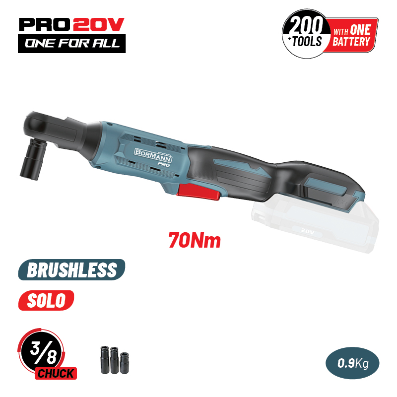 bormann_BBP5423 Ηλεκτρική Καστάνια Μπαταρίας 20V 70Nm 3/8" Solo BORMANN Pro BBP5423 - Image 1