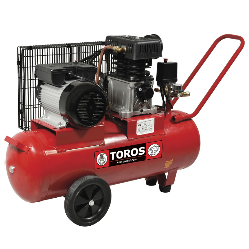 40147 ΑΕΡΟΣΥΜΠΙΕΣΤΗΣ ΜΕ ΙΜΑΝΤΑ 50LT/3HP 230V TOROS 40147 - Image 1