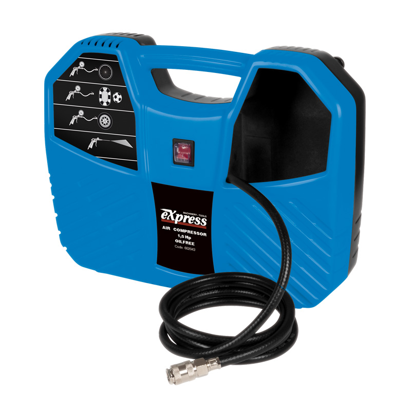 602043 Αεροσυμπιεστής OIL-FREE 1,5HP Συνεχόμενης Ροής EXPRESS 602043 - Image 1
