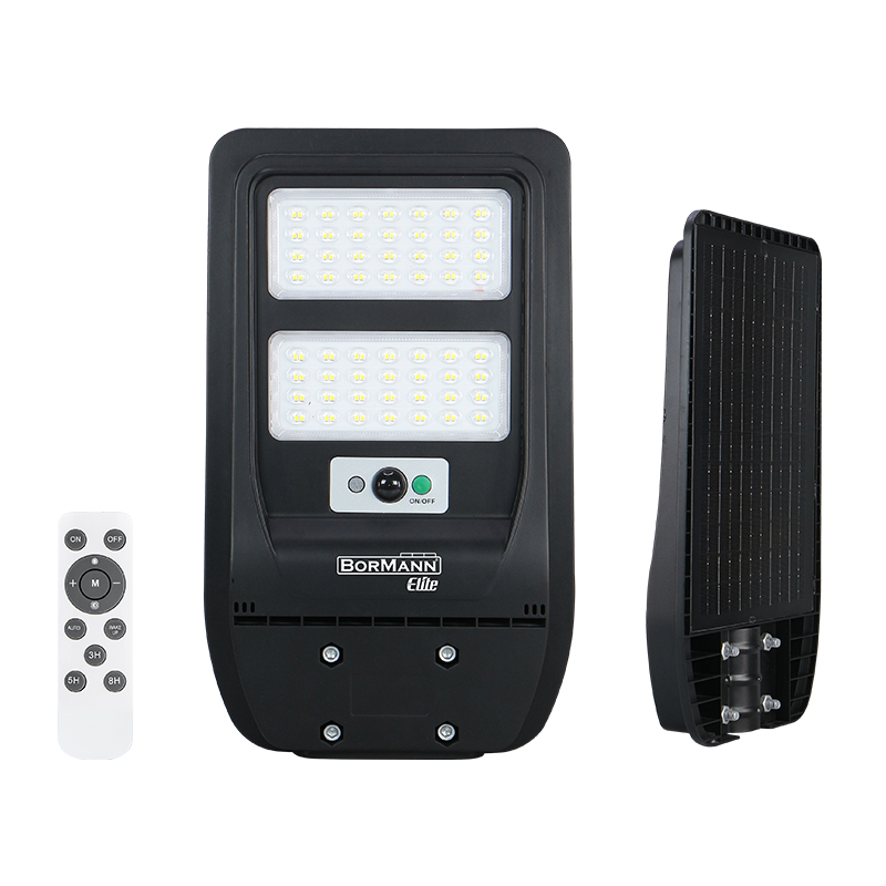 BLF3200 Ηλιακό Φωτιστικό Δρόμου Led 200W Αδιάβροχο με Φωτοβολταϊκό Πάνελ Ενσωματωμένο BORMANN BLF3200 - Image 1