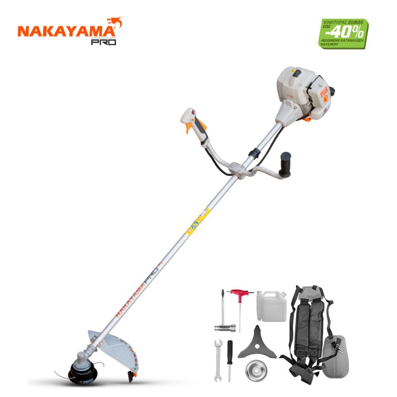 PB5450 Θαμνοκοπτικό Βενζίνης 52Cc 2Hp NAKAYAMA PB5450 - Image 1