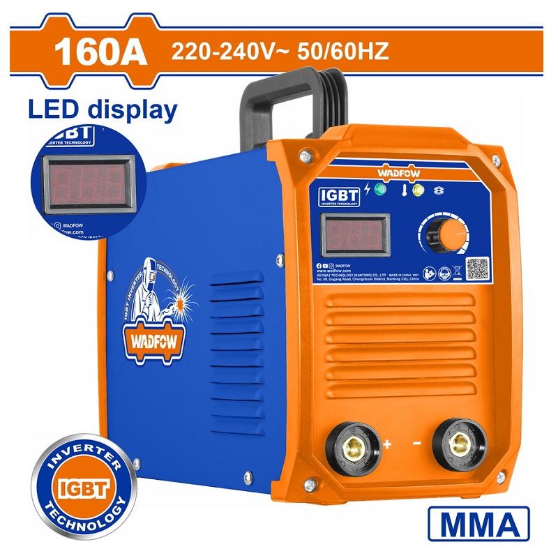 WWD31601 Ηλεκτροκόλληση Inverter 230V / 160A-60% WADFOW WWD31601 - Image 1